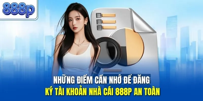 Những điểm cần nhớ để đăng ký tài khoản nhà cái 888P an toàn