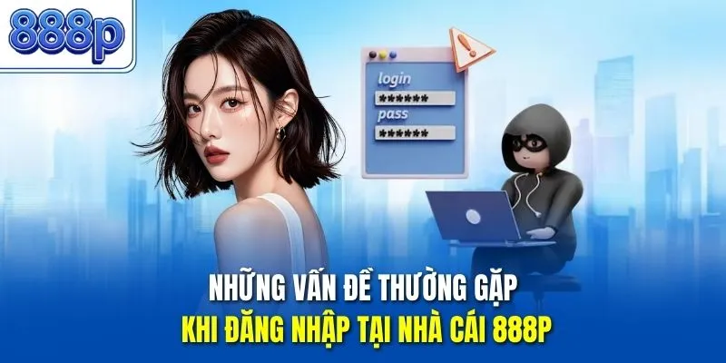 Những vấn đề thường gặp khi đăng nhập tại nhà cái 888P