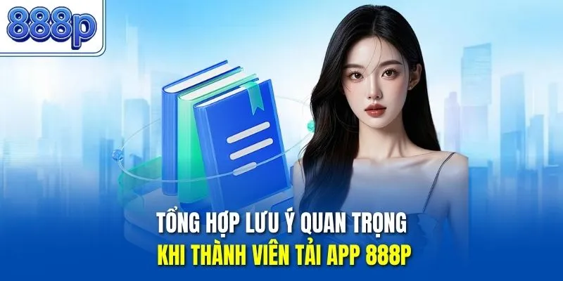 Tổng hợp lưu ý quan trọng khi thành viên tải app 888P